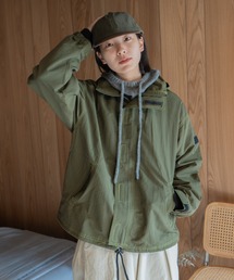 INTER FACTORY | ﾆｼﾙﾙ - stitch nylon parker made in INTERFACTORY(ナイロンジャケット)
