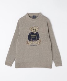 SHIPS Colors:〈手洗い可能〉TeddyBear(R) モール ニット◇