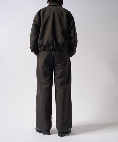 Lui's(ルイス)の「ダブルニーワイドスラックス(その他パンツ・メンズ・ブラック/チャコールグレー・M/S)」の14枚目の写真