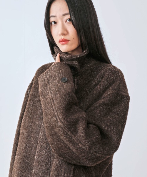 JUNRED（ジュンレッド）の「シャギーショートコート（ステン