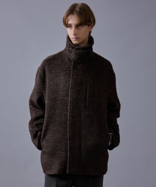 JUNRED（ジュンレッド）の「シャギーショートコート（ステン