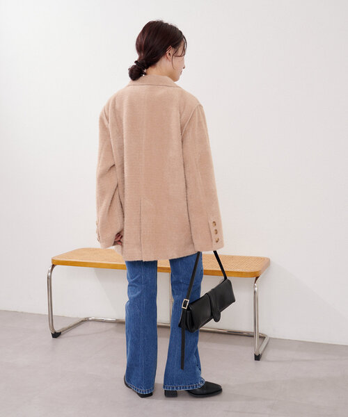 セール】B シャギージャケット（テーラードジャケット