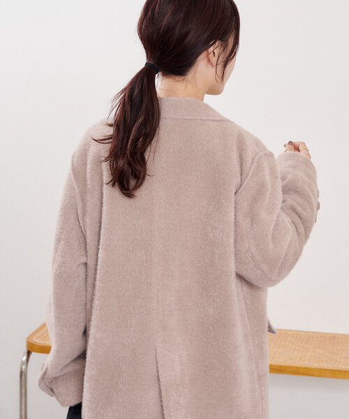 カスタネ　Kastane シャギーコート Kastane（カスタネ）の「シャギーコート（その他アウター）」 - WEAR