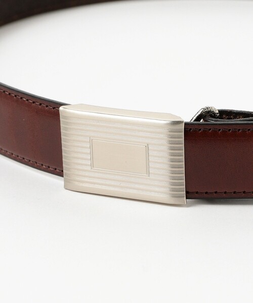 Plate Belt Dress Calf（ベルト）｜BEAMS PLUS（ビームスプラス