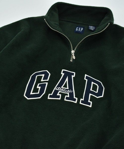 GAP（ギャップ）の「【ヴィンテージ古着】90’s GAP ハーフジップ フリースプルオーバー（その他トップス・メンズ・グリーン・X-LARGE）」の2枚目の写真