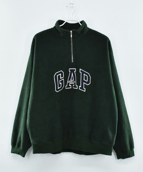 GAP（ギャップ）の「【ヴィンテージ古着】90’s GAP ハーフジップ フリースプルオーバー（その他トップス・メンズ・グリーン・X-LARGE）」の6枚目の写真