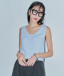 LIENCOEUR | ニットクロップドベスト(ベスト)