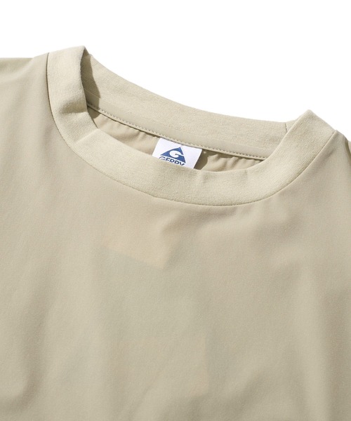 GERRY（ジェリー）の「【GERRY/ジェリー】接触冷感ストレッチナイロン メッシュポケット付き ショートスリーブTシャツ（Tシャツ/カットソー・メンズ・カーキ/グレイッシュベージュ/ブラック・X-LARGE/LARGE/MEDIUM）」の13枚目の写真