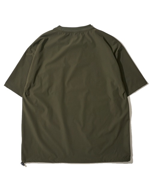 GERRY（ジェリー）の「【GERRY/ジェリー】接触冷感ストレッチナイロン メッシュポケット付き ショートスリーブTシャツ（Tシャツ/カットソー・メンズ・カーキ/グレイッシュベージュ/ブラック・X-LARGE/LARGE/MEDIUM）」の11枚目の写真