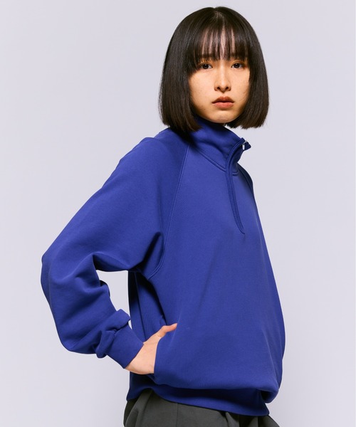 THE BOLDMAN（ザ ボールドマン）の「Halfzip Raglan Sweat / ハーフジップラグランスウェット（スウェット・メンズ・ブラック/グレー/ブルー・MEDIUM/LARGE）」の10枚目の写真