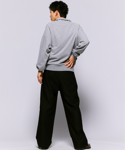 THE BOLDMAN（ザ ボールドマン）の「Halfzip Raglan Sweat / ハーフジップラグランスウェット（スウェット・メンズ・ブラック/グレー/ブルー・MEDIUM/LARGE）」の20枚目の写真