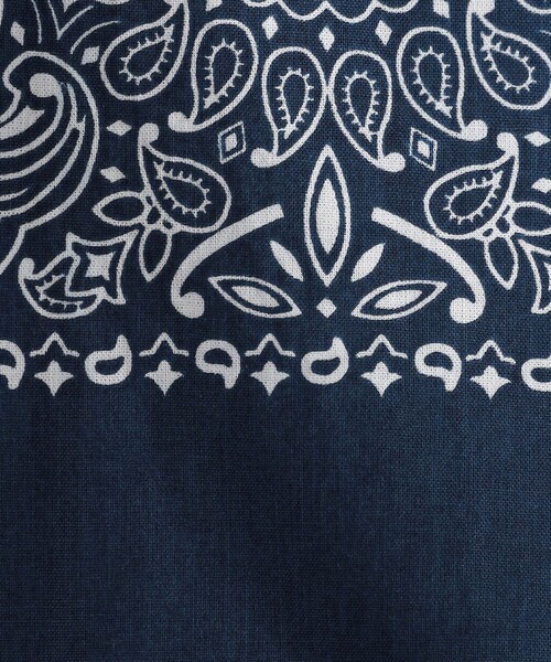Steven Alan(スティーブンアラン)の「<B.T.R Behind The River> Bandana SHT/シャツ(シャツ/ブラウス・メンズ・ネイビー・M/L)」の4枚目の写真