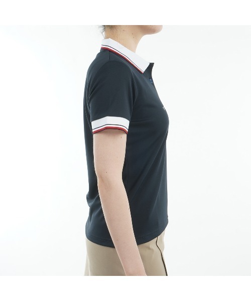 ﾌﾛﾝﾄﾛｺﾞ ﾎﾜｲﾄｶﾗｰ半袖ﾎﾟﾛ（ポロシャツ）｜TOMMY HILFIGER GOLF