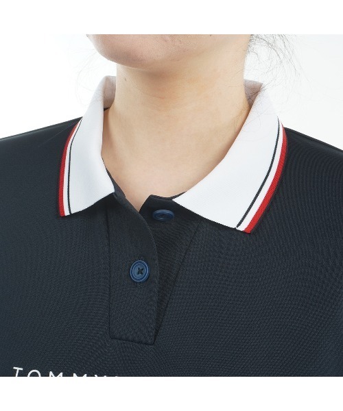 ﾌﾛﾝﾄﾛｺﾞ ﾎﾜｲﾄｶﾗｰ半袖ﾎﾟﾛ（ポロシャツ）｜TOMMY HILFIGER GOLF