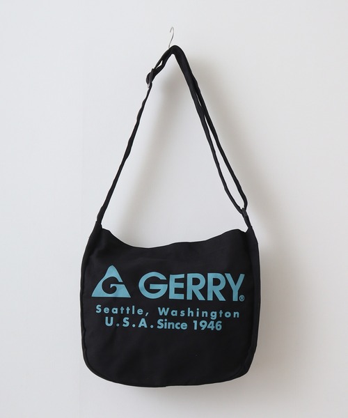 GERRY（ジェリー）の「GERRY キャンバス ニュースペーパーバッグ 男女兼用（ショルダーバッグ・メンズ・アイボリー/ブラック・FREE）」の3枚目の写真