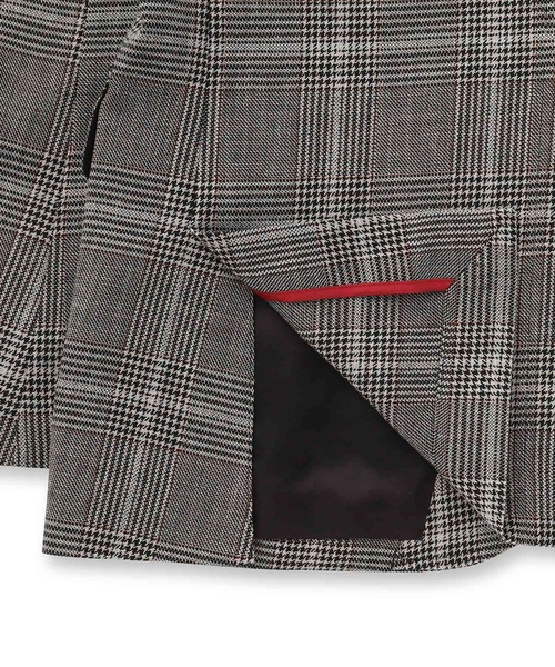 DRESSTERIOR(ドレステリア)の「◆ウールコットン グレンチェックジャケット(テーラードジャケット・メンズ・ブラウン系2・94/91/92/90)」の21枚目の写真