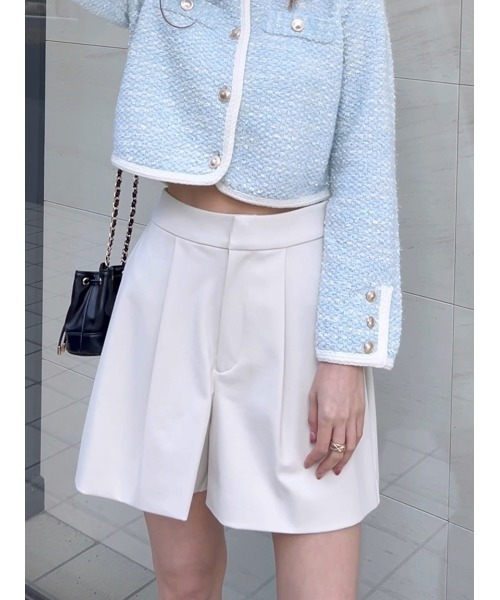 SNIDEL(スナイデル)の「構築ショートパンツ(その他パンツ・レディース・アイボリー/ブラック/ブラウン・0/1)」の16枚目の写真