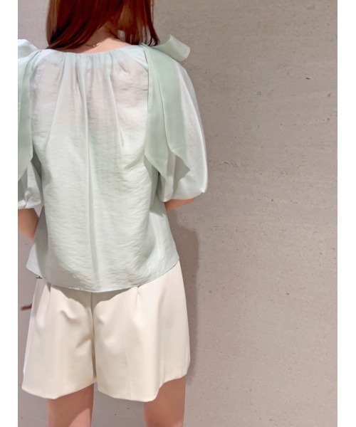 SNIDEL(スナイデル)の「構築ショートパンツ(その他パンツ・レディース・アイボリー/ブラック/ブラウン・0/1)」の20枚目の写真