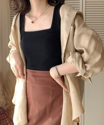 選べる3タイプ ブラ紐隠しタンク＆ロング丈キャミ