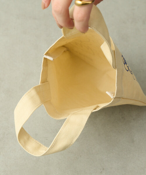 BIRTHDAY BAR（バースデイバー）の「コットンミニスクエアフラットバッグ（トートバッグ・レディース・アイボリー/グリーン/ネイビー/オレンジ・0）」の17枚目の写真