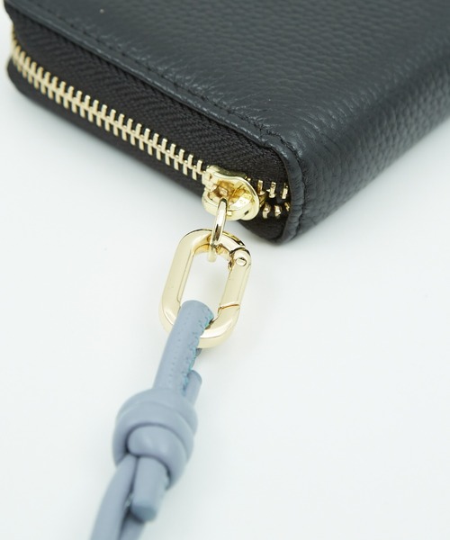 collex(コレックス)の「【WEB限定】【BEAURE/ヴュレ】ストラップ付きウォレット(財布・レディース・シルバー/ブラック/ベージュ/ゴールド・フリー)」の14枚目の写真