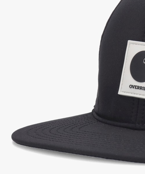 OVERRIDE（オーバーライド）の「OVERRIDE  RUBBER LOGO VENTED SB CAP / オーバーライド（キャップ・メンズ・ホワイト/ブラック/グレー/オリーブ・58cm/60cm）」の13枚目の写真