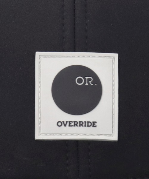 OVERRIDE（オーバーライド）の「OVERRIDE  RUBBER LOGO VENTED SB CAP / オーバーライド（キャップ・メンズ・ホワイト/ブラック/グレー/オリーブ・58cm/60cm）」の14枚目の写真