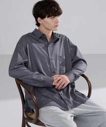 LUENNA | 【LUENNA】 Wide Collar Loose Fit Shirt /ワイドカラー ルーズフィット シャツ(シャツ/ブラウス)