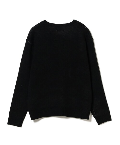 BEAMS T（ビームスティー）の「WHIMSY SOCKS × LOLAS / BLOOD SWEATER（ニット/セーター・メンズ・ブラック・M/XL）」の5枚目の写真