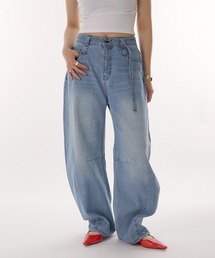 muhet バギーデニム SUPER BAGGY CURVE DENIM PANTS / スーパーバギーカーブデニム