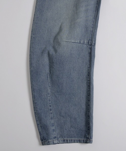 MUHET（ミュエータ）の「belted curve denim pants / ベルト付きカーブデニムパンツ（デニムパンツ・レディース・ライトインディゴブルー/インディゴブルー/ブラック/ブルー系その他・LARGE/MEDIUM/SMALL）」の18枚目の写真