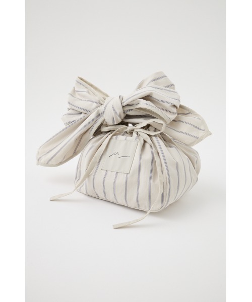 M_（エムアンダーバー）の「【M_】 STRIPE TAPETIE 巾着 (S)（ショルダーバッグ・レディース・マルチ・FREE）」の7枚目の写真