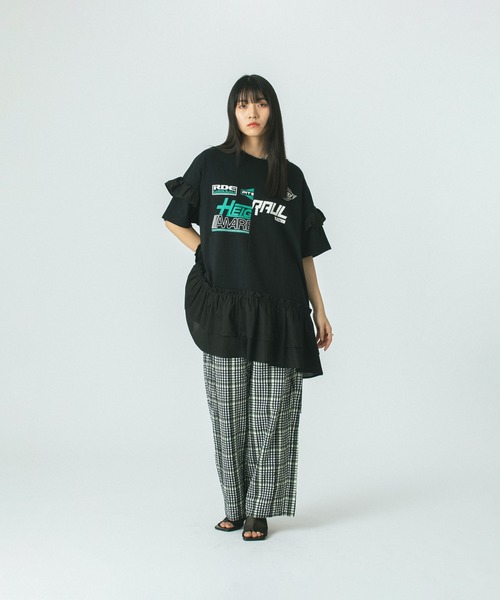 REMAKE RUFFLE TOPS（Tシャツ/カットソー）｜ROSE BUD（ローズ