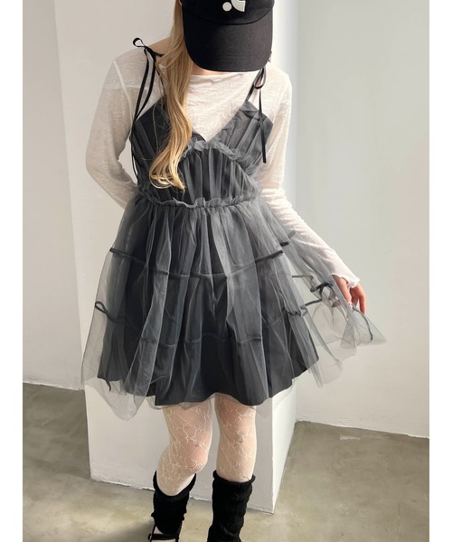 【Vivienne Westwood】オーバーサイズボリュームチュールワンピース ヴィヴィアンウエストウッドオーバーサイズボリュームチュール
