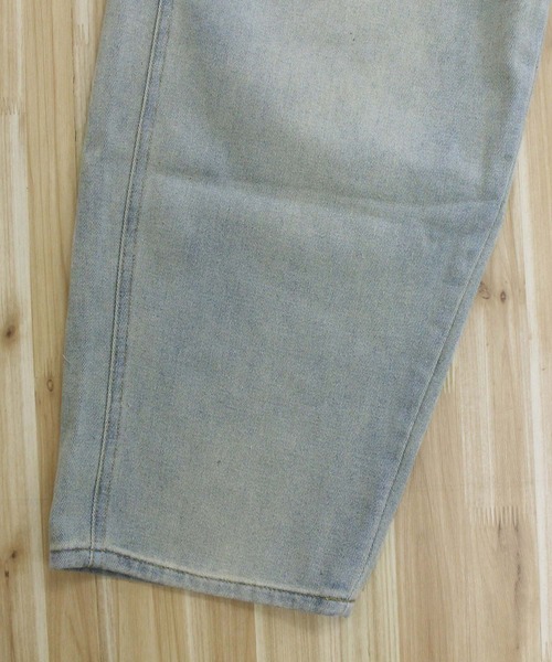 TopIsm（トップイズム）の「【2025】タック入り入り デニムワイドパンツ（デニムパンツ・メンズ・ブルー・L/M/FREE）」の2枚目の写真