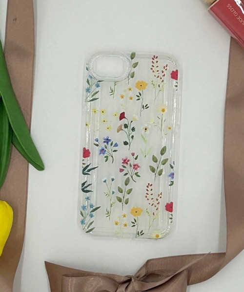 Loco Ocean（ロコオーシャン）の「花柄 クリア 耐衝撃  / スマホカバー iPhoneケース ( 7 8 SE2 / 12 / 13 / 14 / 15 )（スマホケース/カバー・レディース・B/A・iPhone 12/iPhone 7/8/SE(第2/第3世代)/iPhone 13/iPhone 14/iPhone 15）」の13枚目の写真