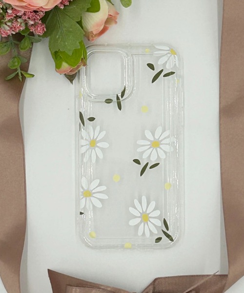 Loco Ocean（ロコオーシャン）の「花柄 クリア 耐衝撃  / スマホカバー iPhoneケース ( 7 8 SE2 / 12 / 13 / 14 / 15 )（スマホケース/カバー・レディース・B/A・iPhone 12/iPhone 7/8/SE(第2/第3世代)/iPhone 13/iPhone 14/iPhone 15）」の19枚目の写真