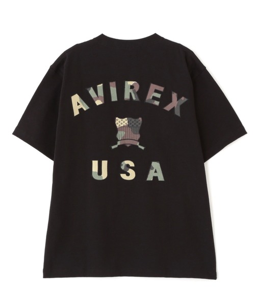 直営店限定》VARSITY CAMO LOGO T-SHIRT / バーシティ カモ ロゴ