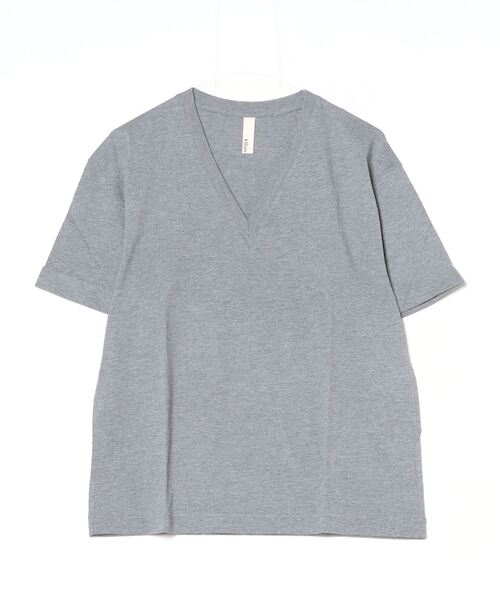 k3&co.(ケイスリーアンドコー)の「V-NECK TEE(Tシャツ/カットソー・レディース・グレー/ホワイト/ブラック・ONE SIZE)」の18枚目の写真