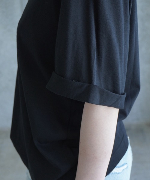 k3&co.(ケイスリーアンドコー)の「V-NECK TEE(Tシャツ/カットソー・レディース・グレー/ホワイト/ブラック・ONE SIZE)」の14枚目の写真