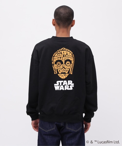 STAR WARS（スターウォーズ）の「《STAR WARS COLLECTION》CREWNECK SWEAT / クルーネックスウェット / スター・ウォーズ / AVIREX / アヴィレックス（スウェット・メンズ・ブラック/グリーン/グレー・LARGE/MEDIUM/XX-LARGE/X-LARGE）」の21枚目の写真