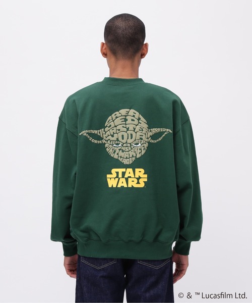 限定コラボ【AVIREX×STAR WARS/スターウォーズ】スウェット STAR WARS COLLECTION》CREWNECK SWEAT / クルーネック