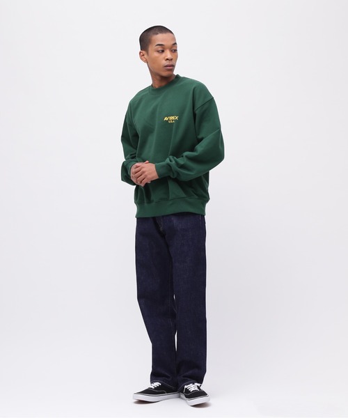 STAR WARS（スターウォーズ）の「《STAR WARS COLLECTION》CREWNECK SWEAT / クルーネックスウェット / スター・ウォーズ / AVIREX / アヴィレックス（スウェット・メンズ・ブラック/グリーン/グレー・LARGE/MEDIUM/XX-LARGE/X-LARGE）」の5枚目の写真