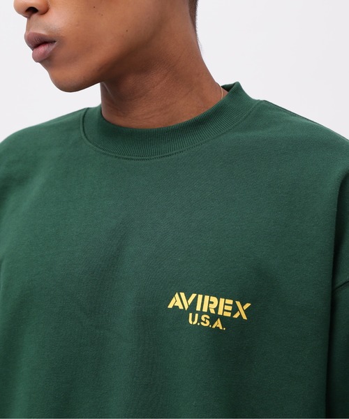 STAR WARS（スターウォーズ）の「《STAR WARS COLLECTION》CREWNECK SWEAT / クルーネックスウェット / スター・ウォーズ / AVIREX / アヴィレックス（スウェット・メンズ・ブラック/グリーン/グレー・LARGE/MEDIUM/XX-LARGE/X-LARGE）」の8枚目の写真