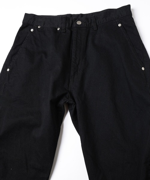 JIEDA(ジエダ)の「3D CUTTING DENIM PANTS(デニムパンツ・メンズ・インディゴブルー/ブラック・2/1)」の8枚目の写真