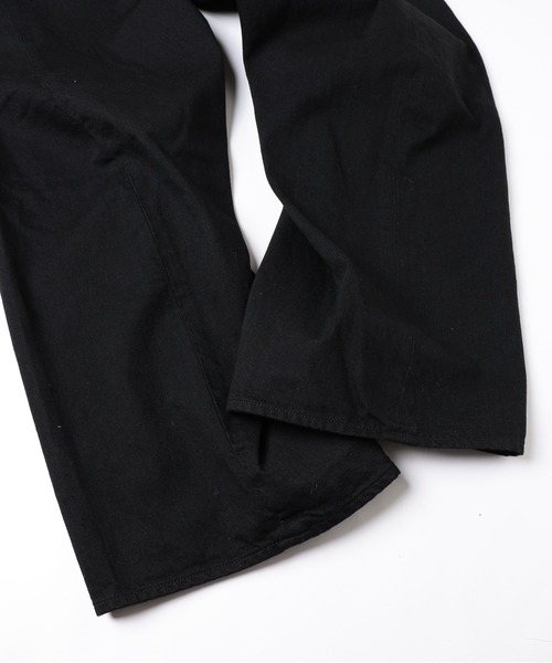 JIEDA(ジエダ)の「3D CUTTING DENIM PANTS(デニムパンツ・メンズ・インディゴブルー/ブラック・2/1)」の11枚目の写真