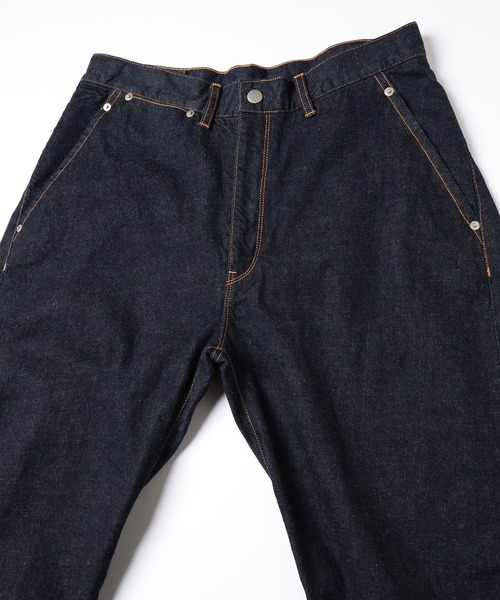 JIEDA(ジエダ)の「3D CUTTING DENIM PANTS(デニムパンツ・メンズ・インディゴブルー/ブラック・2/1)」の12枚目の写真