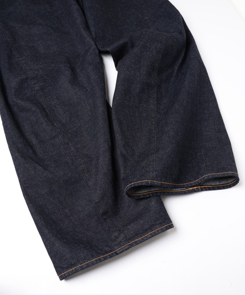 JIEDA(ジエダ)の「3D CUTTING DENIM PANTS(デニムパンツ・メンズ・インディゴブルー/ブラック・2/1)」の15枚目の写真