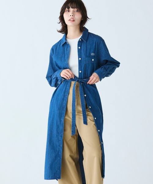 [入手困難]極美品CHEMISE LACOSTEラコステ　ワンピース40 ラコステ(LACOSTE) ワンピース | 通販・人気ランキング - 価格.com