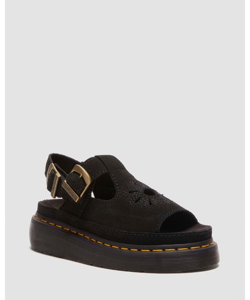 新品⚫︎DUNNET FLOWER サンダル ブラック Dr.Martens サンダル Dr. Martens/ドクターマーチン DUNNET